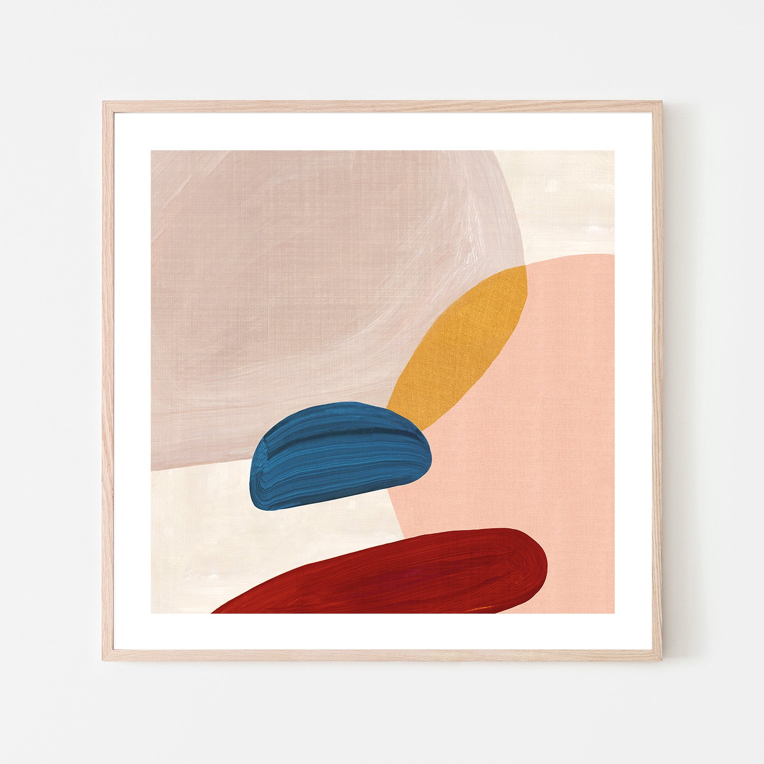 wall-art-print-canvas-poster-framed-Pink Pebbles, Style C , By Eva Watts-6