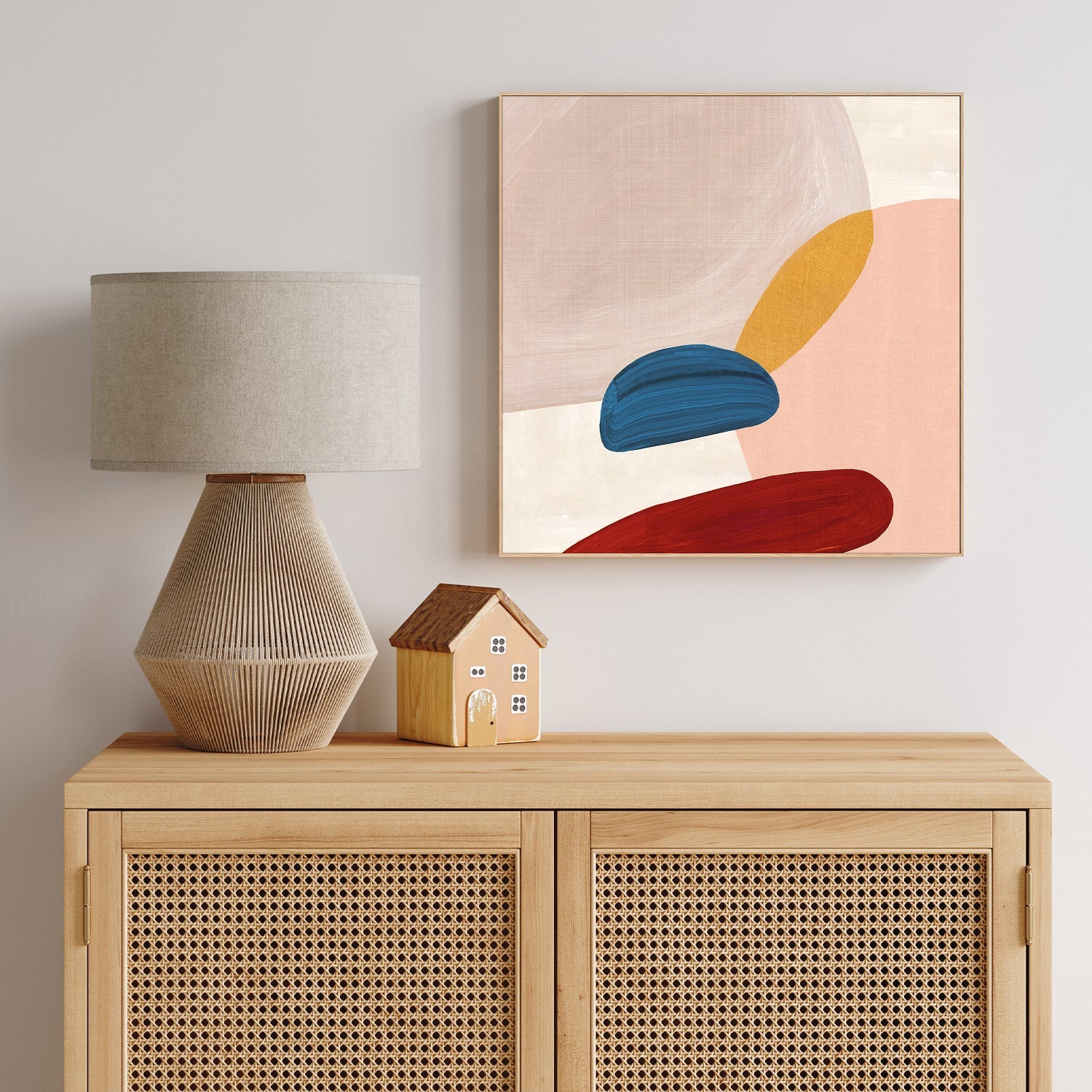 wall-art-print-canvas-poster-framed-Pink Pebbles, Style C , By Eva Watts-7