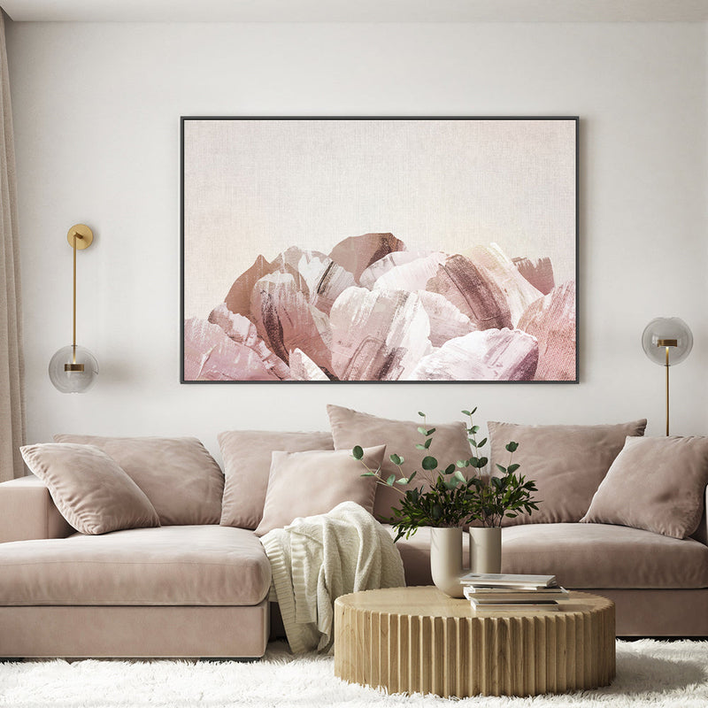 wall-art-print-canvas-poster-framed-Pink Peony , By Dear Musketeer Studio-GIOIA-WALL-ART