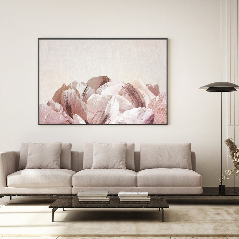 wall-art-print-canvas-poster-framed-Pink Peony , By Dear Musketeer Studio-GIOIA-WALL-ART