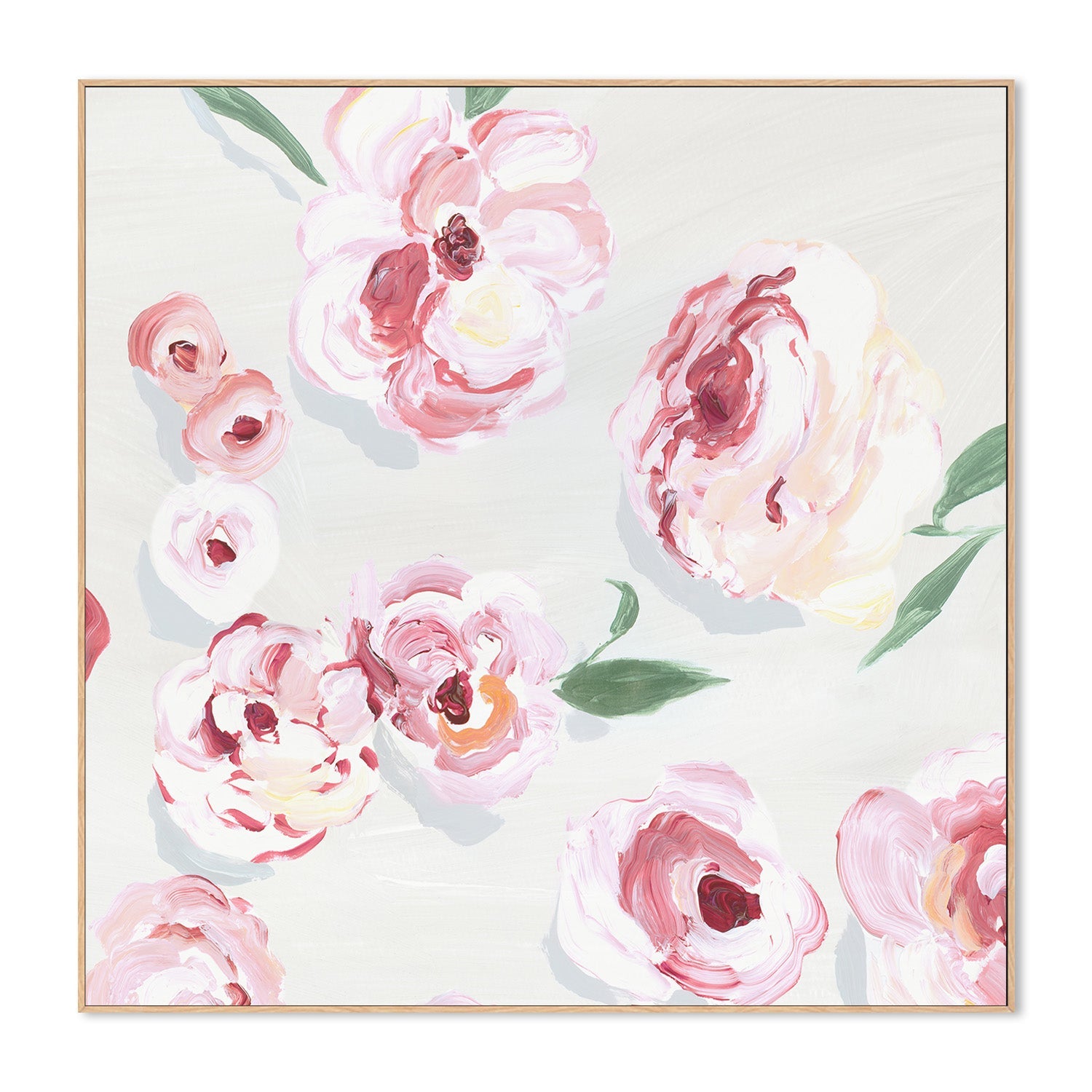 wall-art-print-canvas-poster-framed-Pink Rose Garden, Style A , By Isabelle Z-4