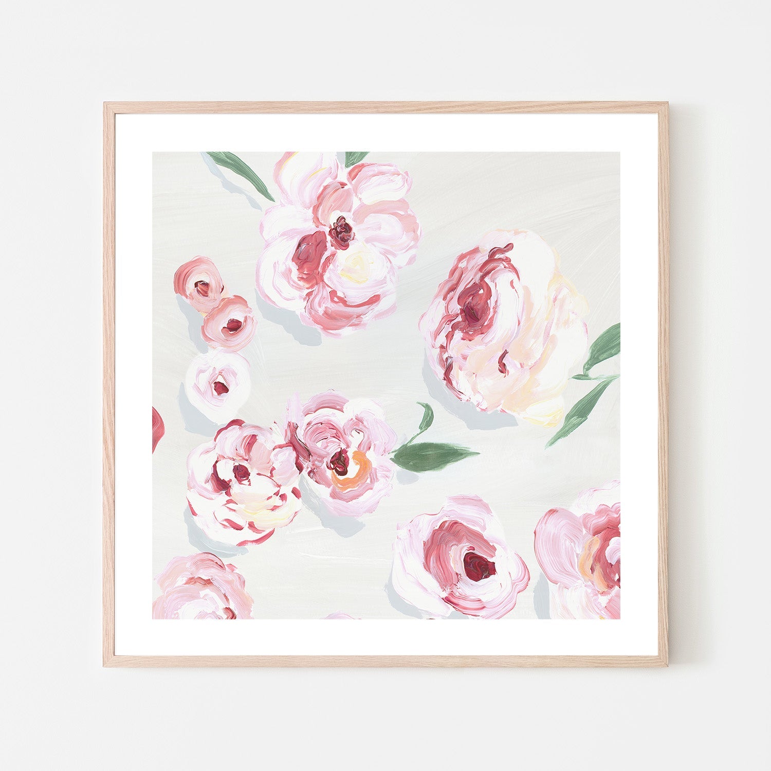 wall-art-print-canvas-poster-framed-Pink Rose Garden, Style A , By Isabelle Z-6