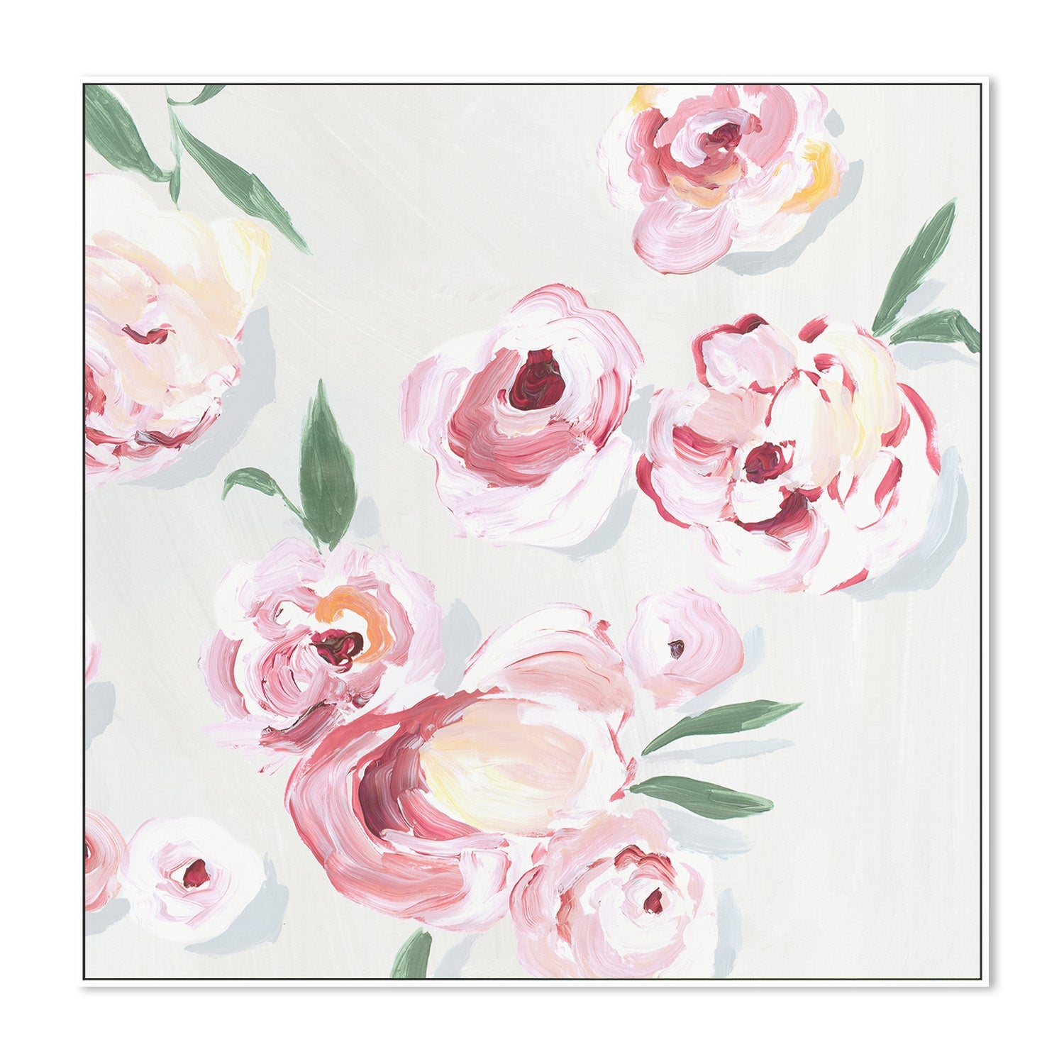wall-art-print-canvas-poster-framed-Pink Rose Garden, Style B , By Isabelle Z-5