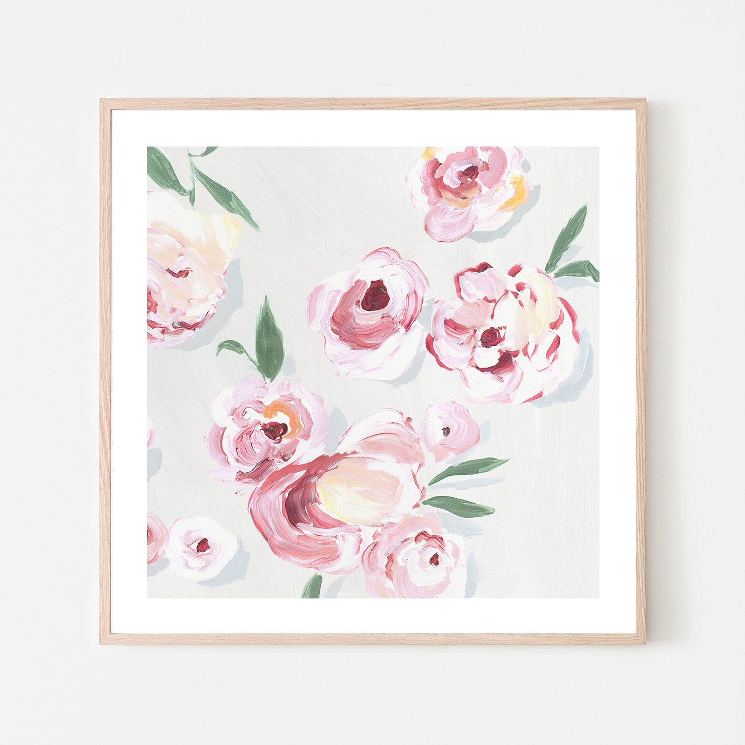 wall-art-print-canvas-poster-framed-Pink Rose Garden, Style B , By Isabelle Z-6