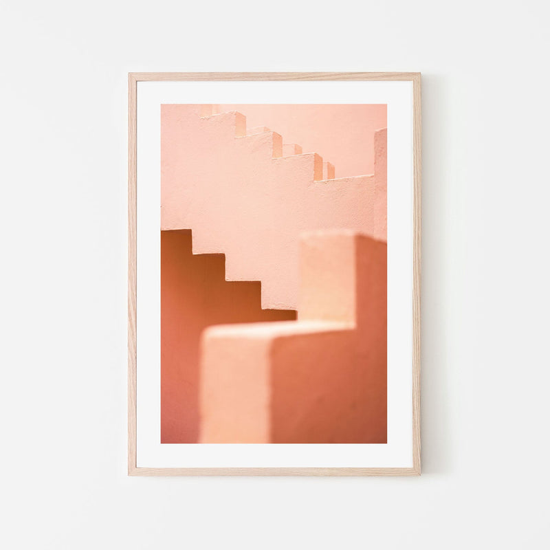 wall-art-print-canvas-poster-framed-Pink Stairs, By Raisa Zwart-GIOIA-WALL-ART
