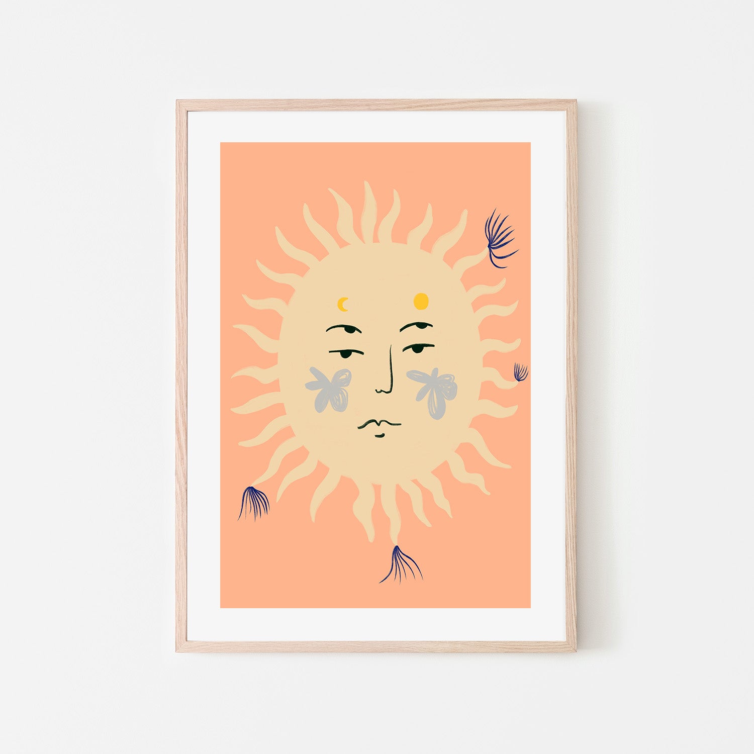 wall-art-print-canvas-poster-framed-Pink Sun , By Sandra Poliakov-6