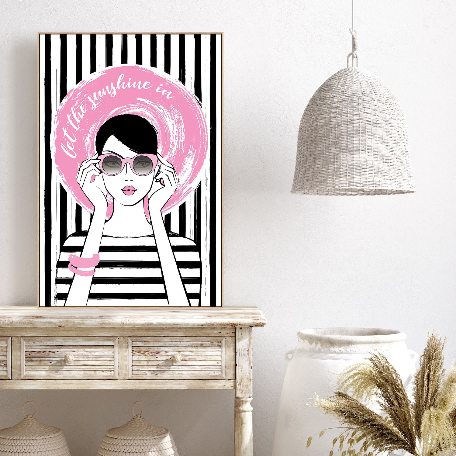 wall-art-print-canvas-poster-framed-Pink Sunglasses Vibe-8