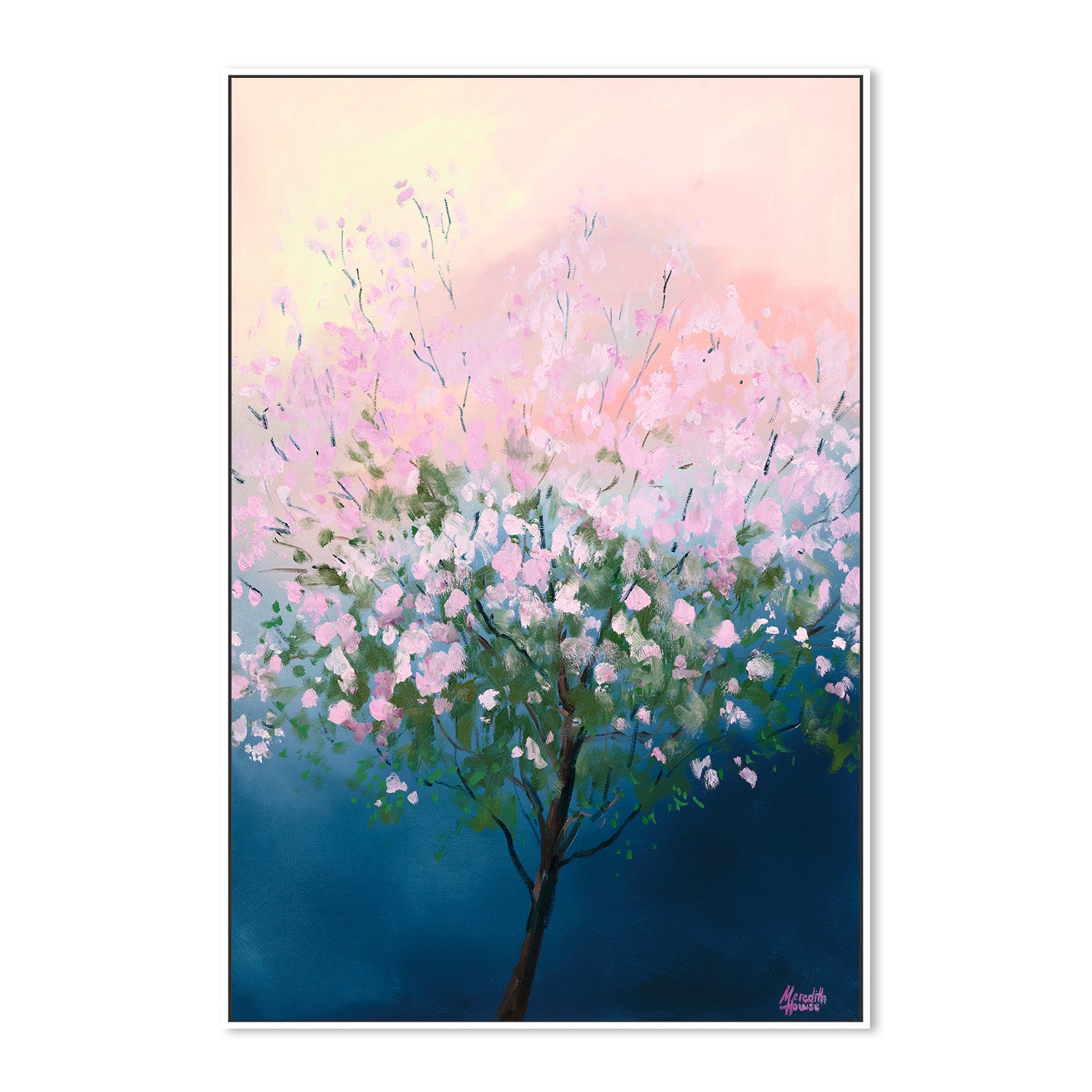 wall-art-print-canvas-poster-framed-Pink Trumpet Tree, Full File-5