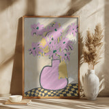 wall-art-print-canvas-poster-framed-Pink Vase , By Little Dean-2