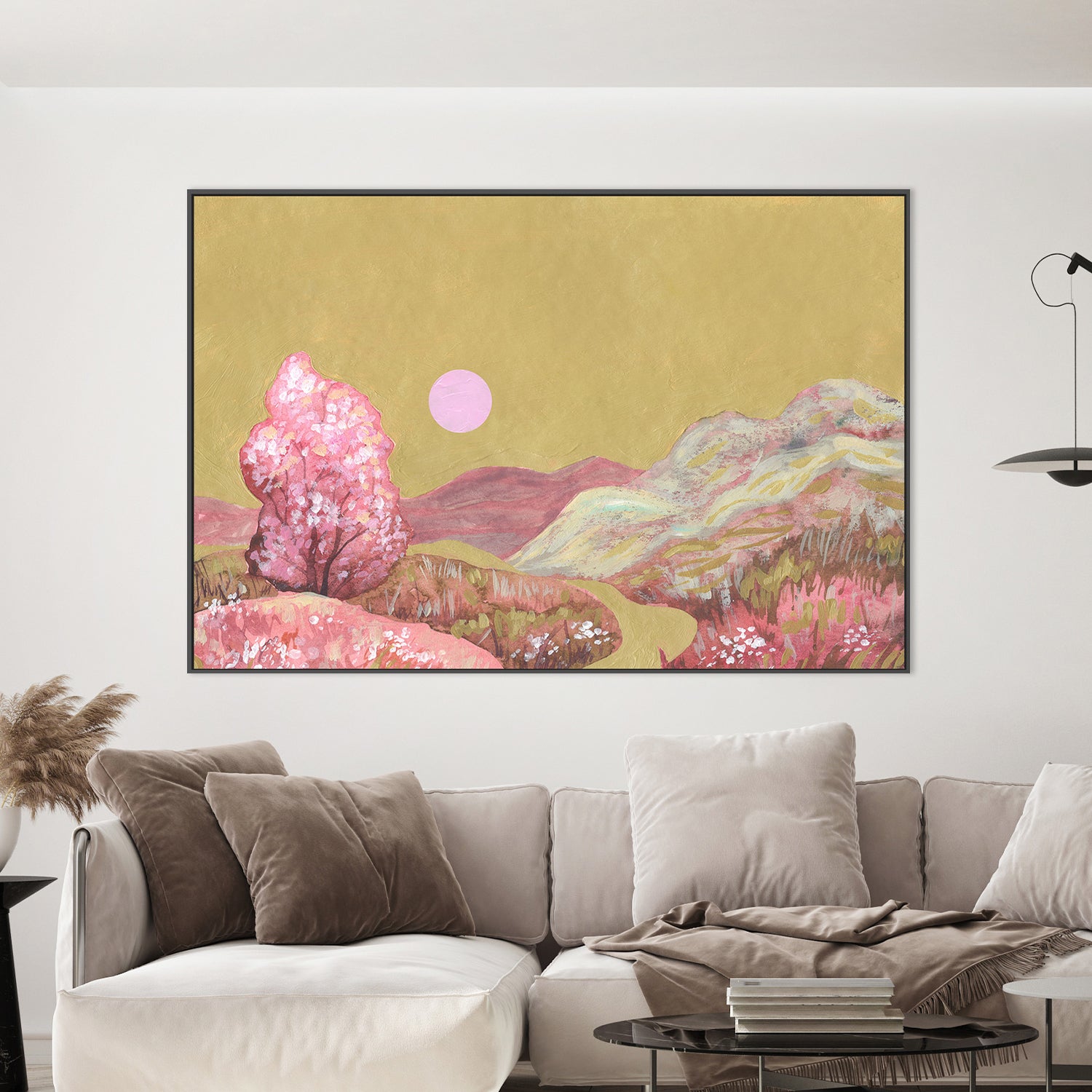 wall-art-print-canvas-poster-framed-Pistachio Dawn-2