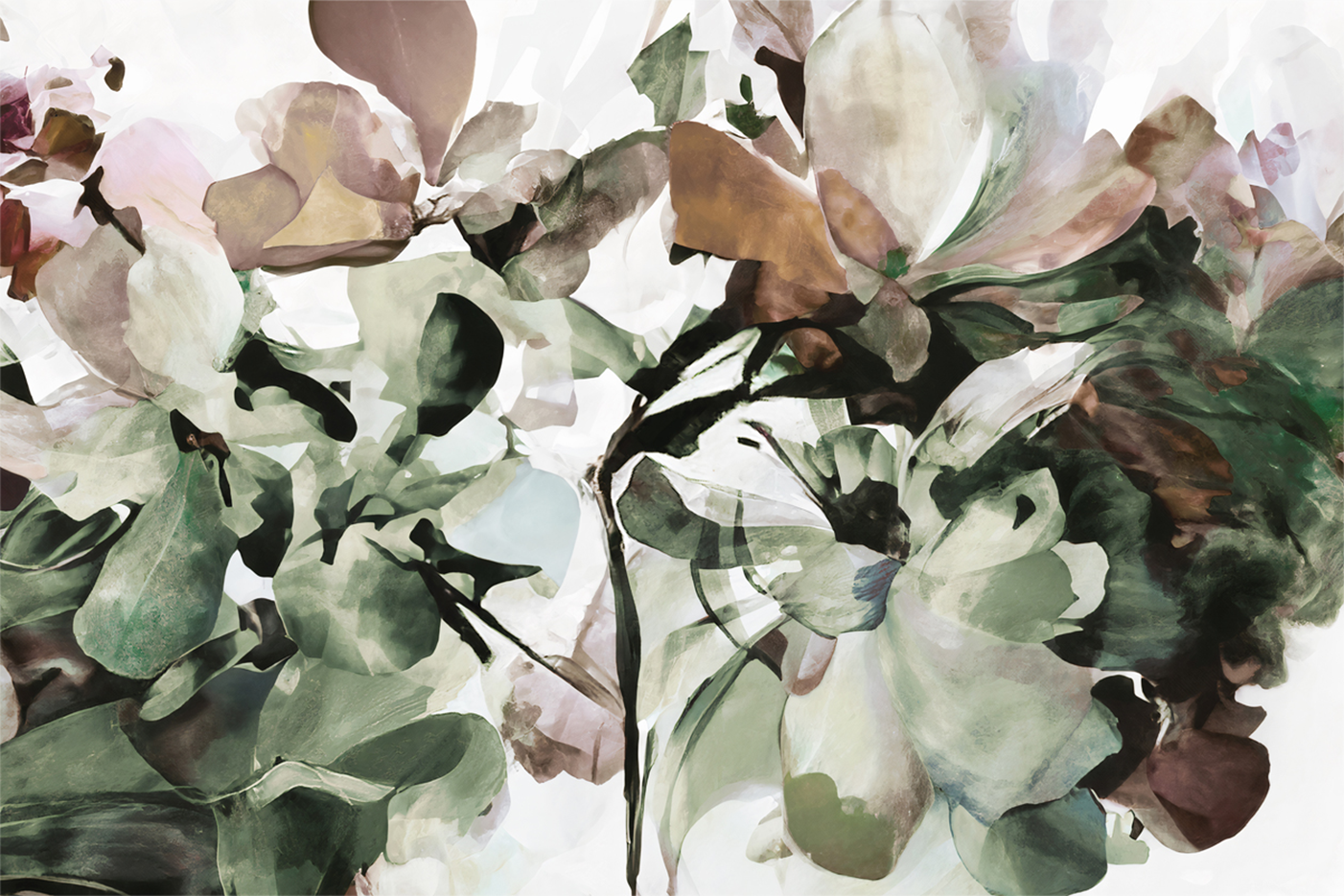 wall-art-print-canvas-poster-framed-Pistachio Hydrangea , By Dear Musketeer Studio-1