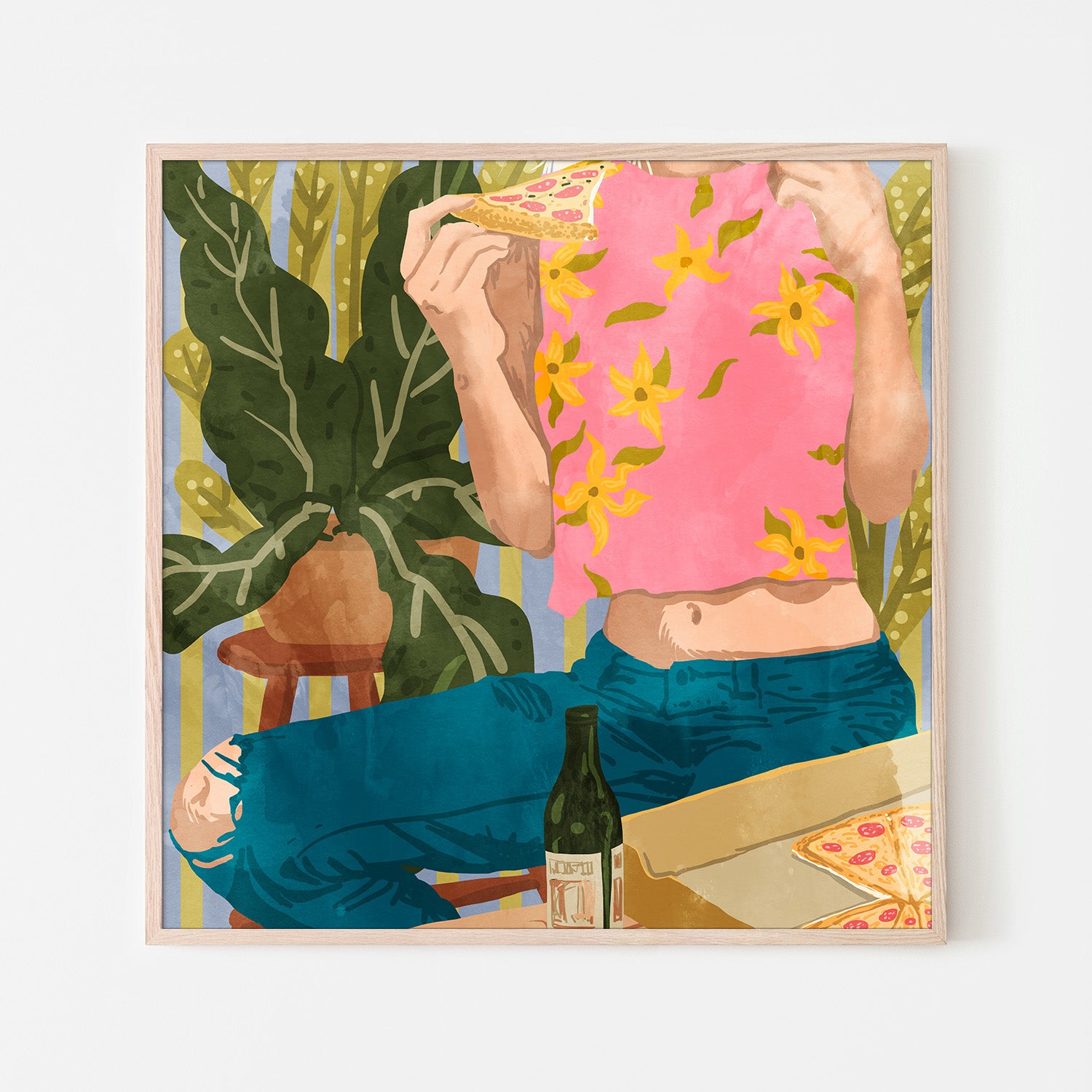 wall-art-print-canvas-poster-framed-Pizza-6