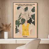wall-art-print-canvas-poster-framed-Plant Girl, Style A , By Jon Downer-GIOIA-WALL-ART