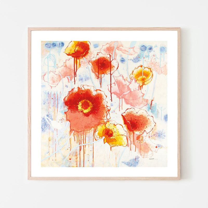 wall-art-print-canvas-poster-framed-Playing With Poppies , By Shirley Novak-6