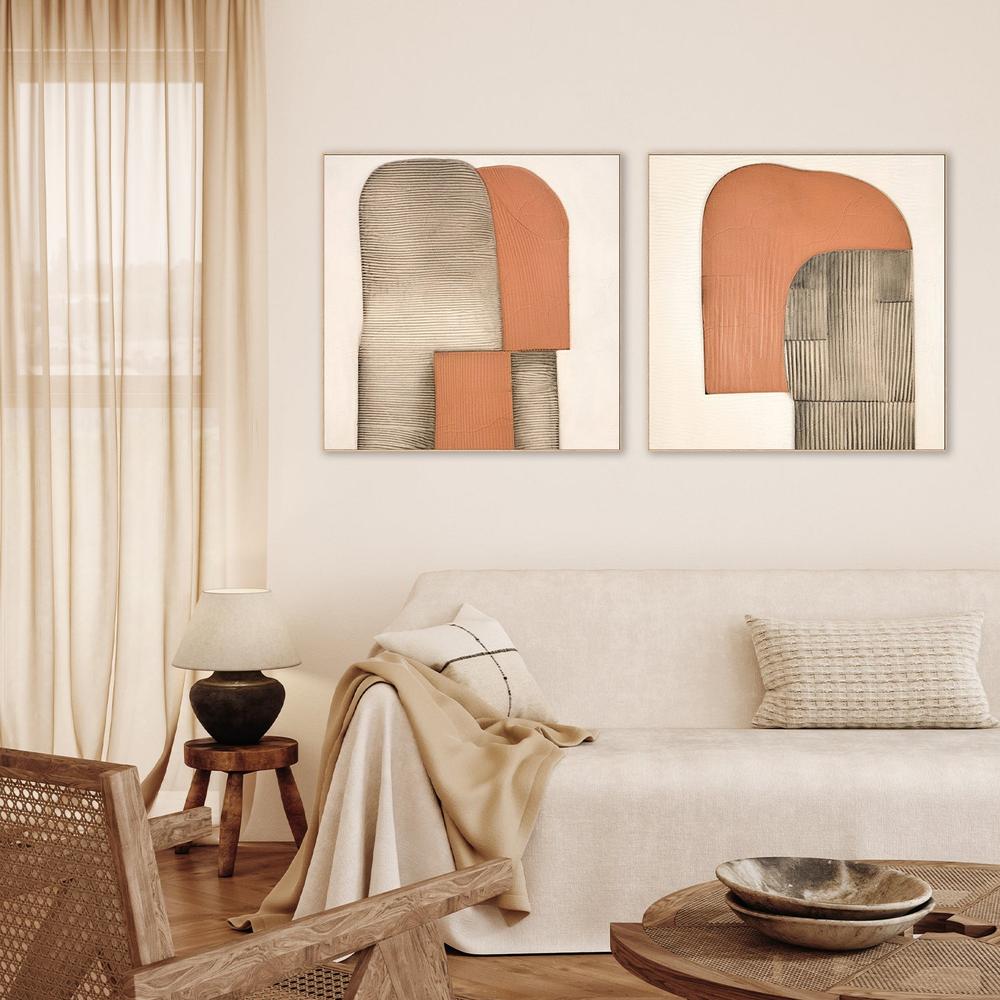 wall-art-print-canvas-poster-framed-Plissê, Style A & B, Set Of 2 , By Alma-7