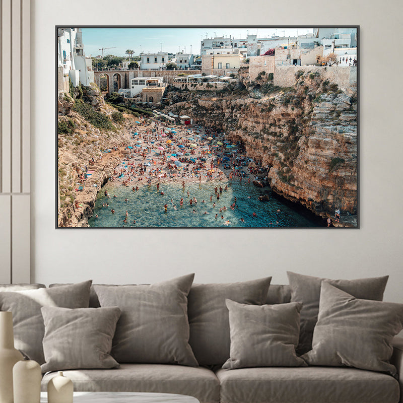 wall-art-print-canvas-poster-framed-Polignano A Mare , By Josh Silver-7