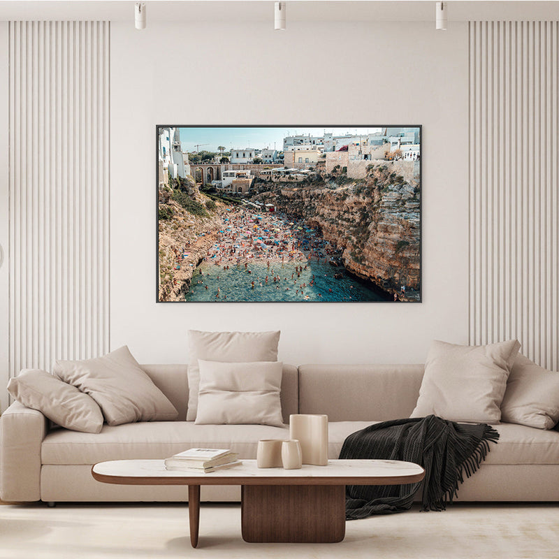 wall-art-print-canvas-poster-framed-Polignano A Mare , By Josh Silver-8