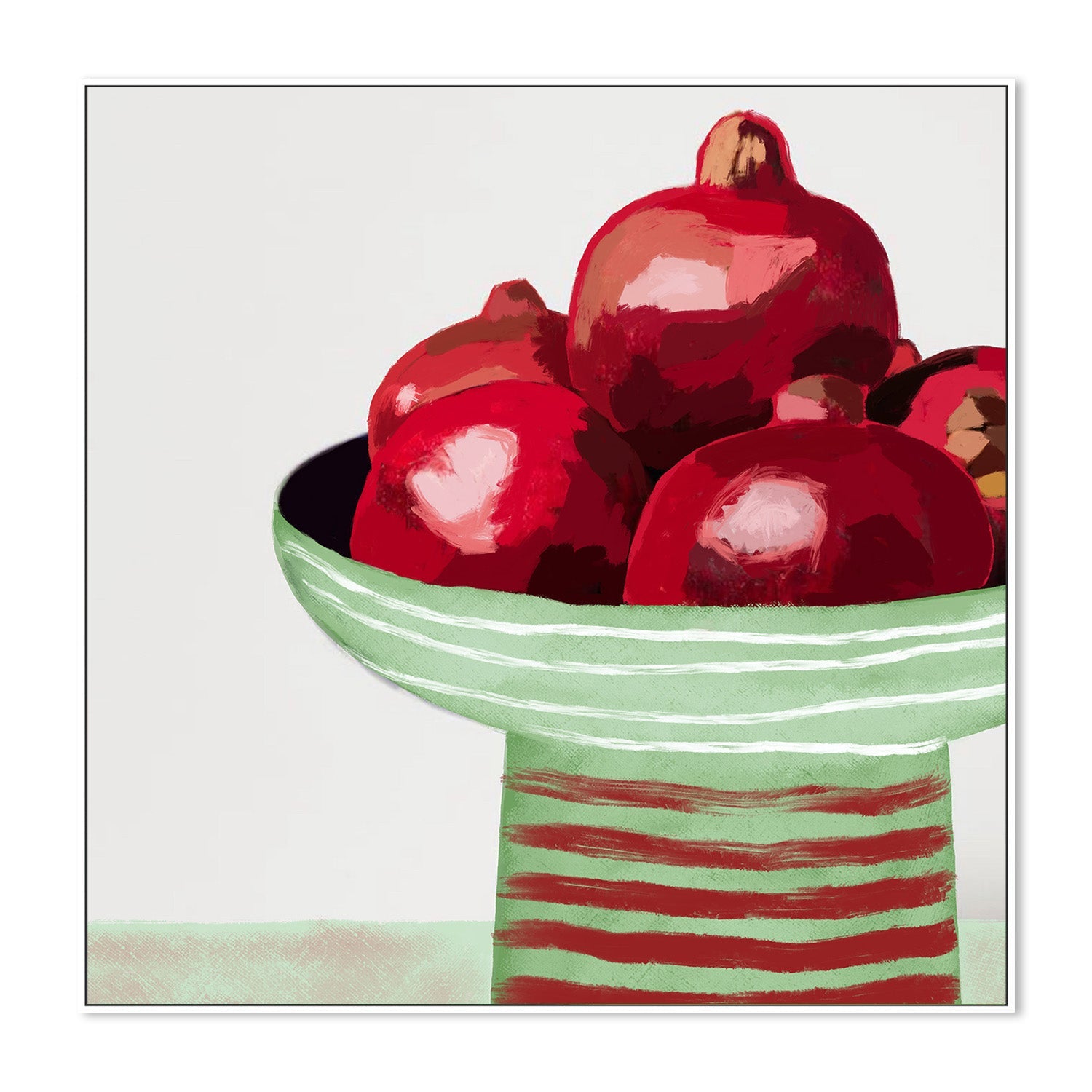 wall-art-print-canvas-poster-framed-Pomegranates Still Life, Style A , By Sharyn Bursic-5