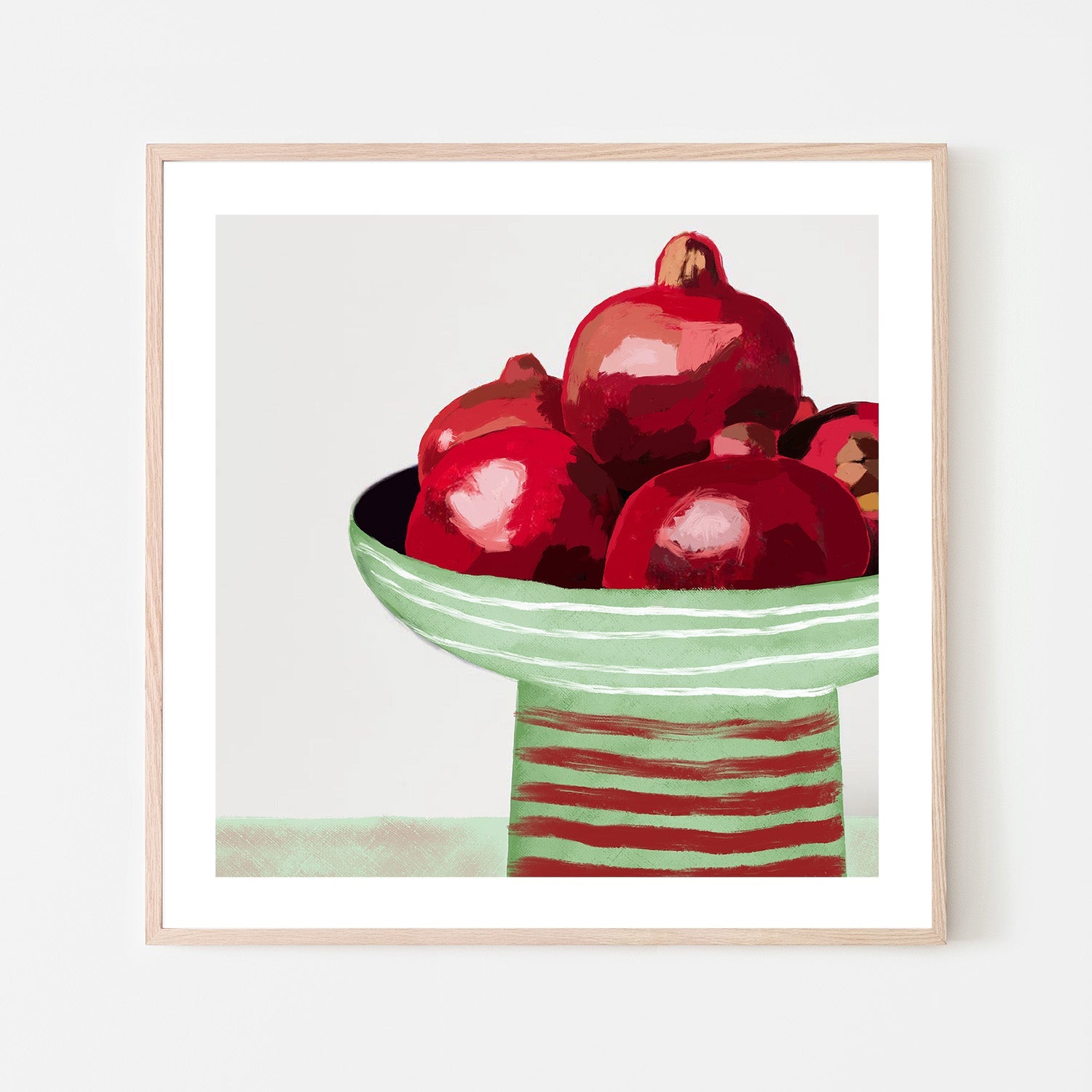 wall-art-print-canvas-poster-framed-Pomegranates Still Life, Style A , By Sharyn Bursic-6