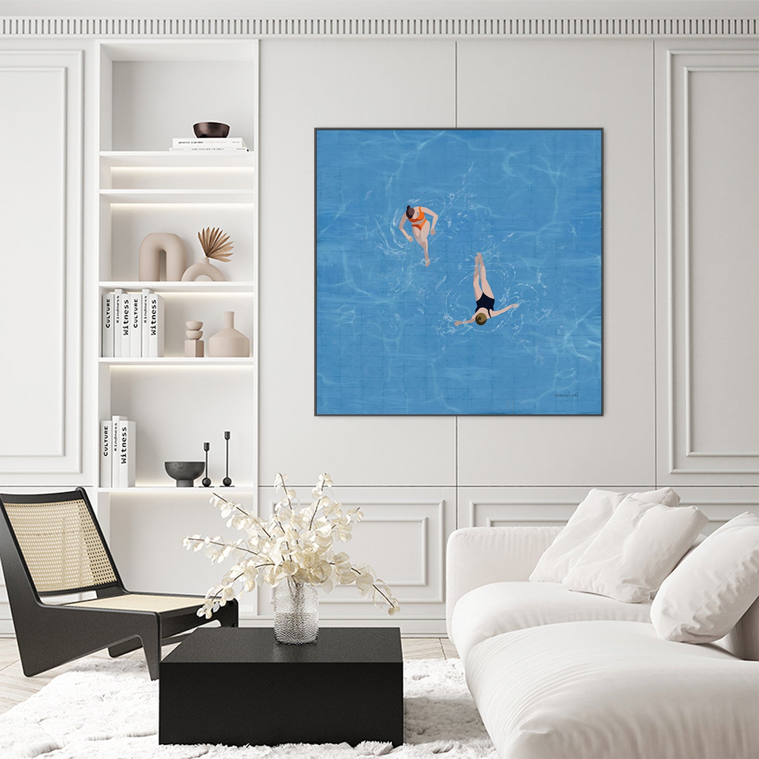 wall-art-print-canvas-poster-framed-Pool Fun, Style A-9