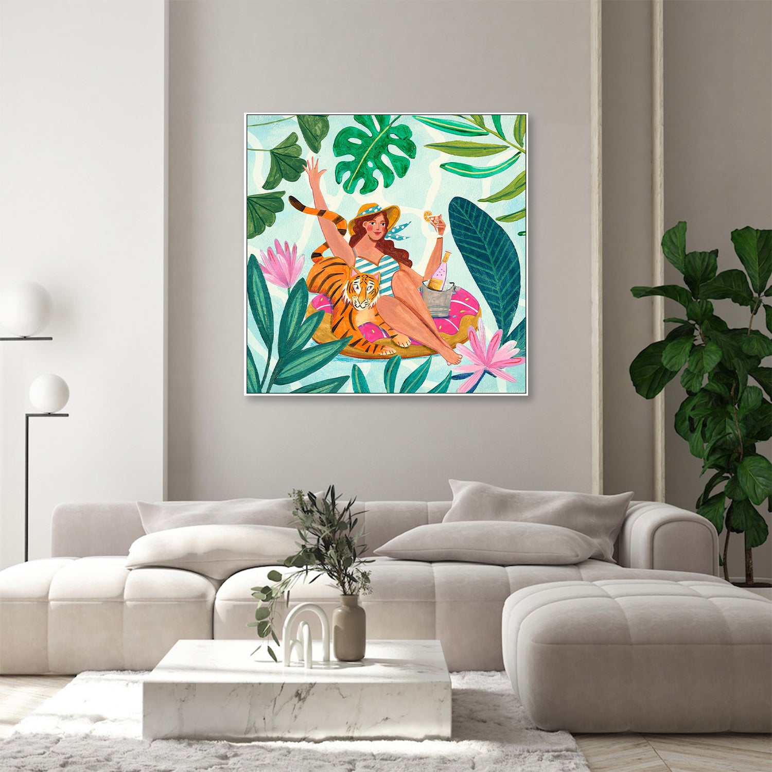 wall-art-print-canvas-poster-framed-Pool Party-8