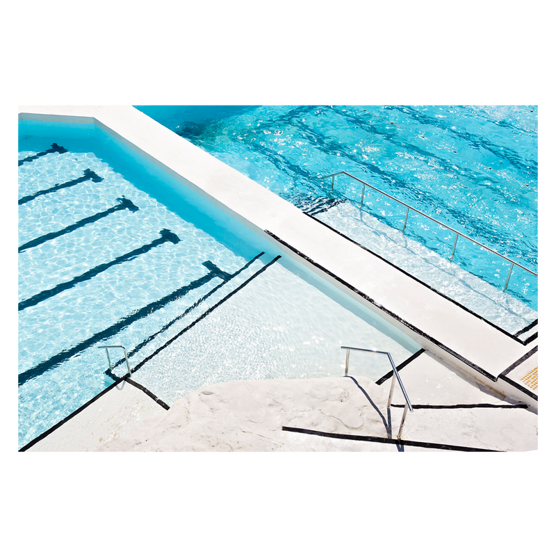 wall-art-print-canvas-poster-framed-Pool Side-1