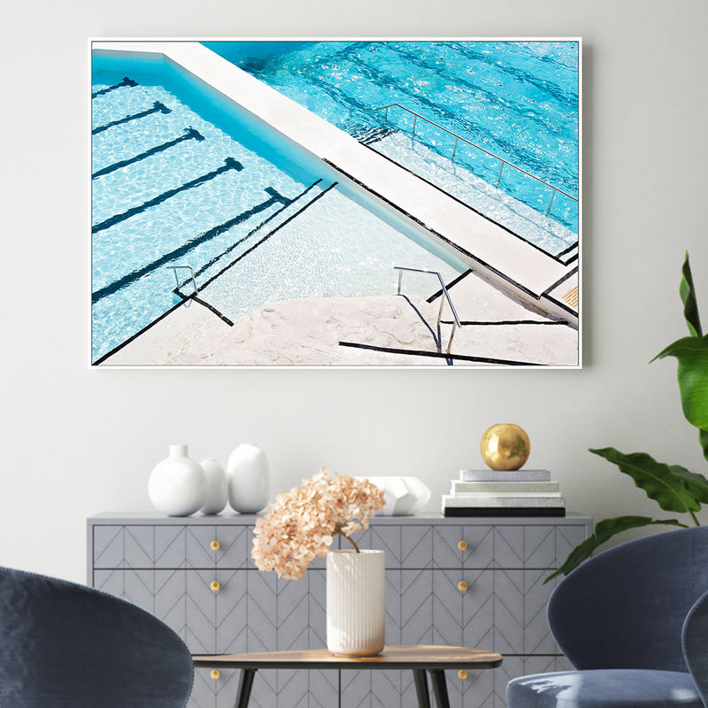 wall-art-print-canvas-poster-framed-Pool Side-2