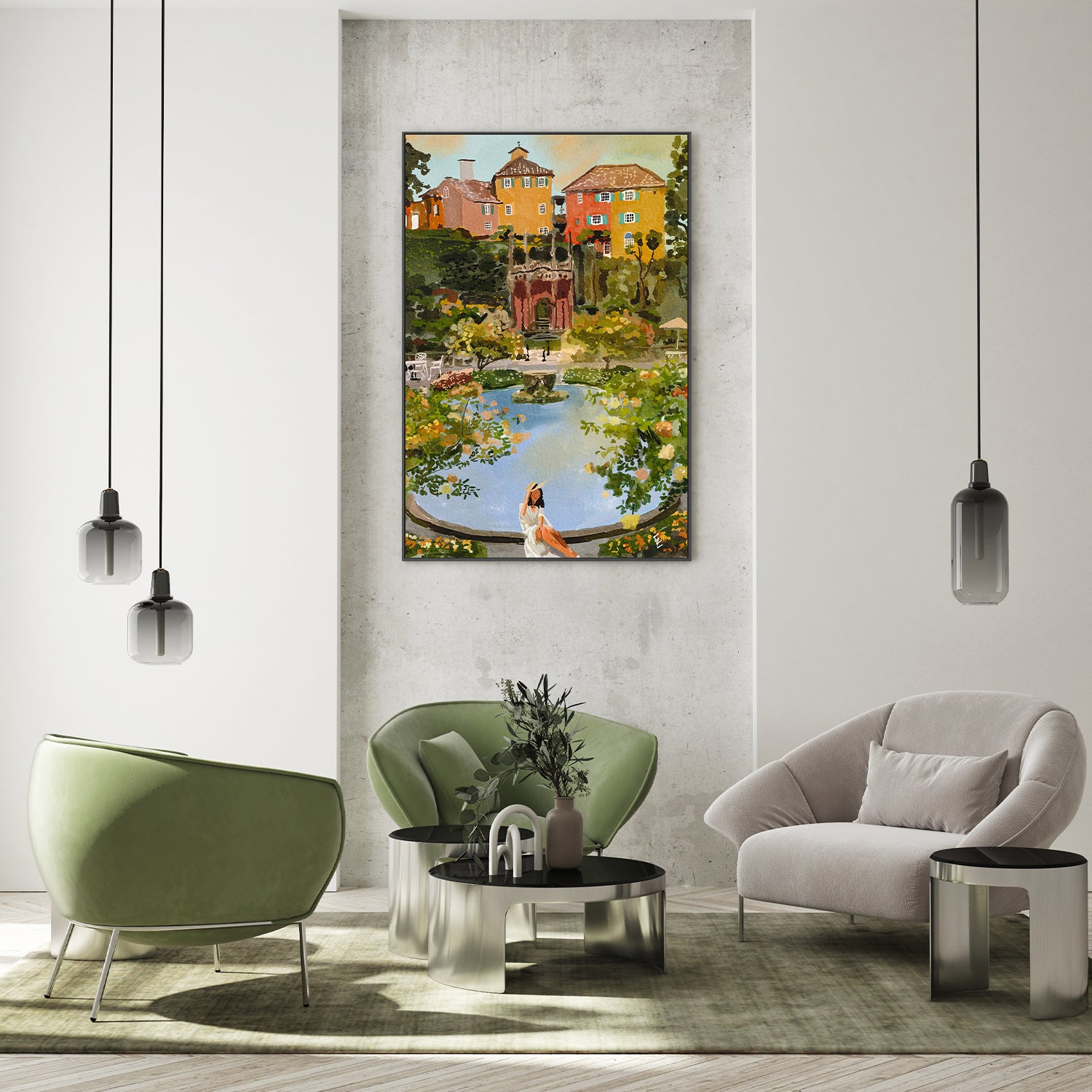 wall-art-print-canvas-poster-framed-Portmeirion Secrets-7