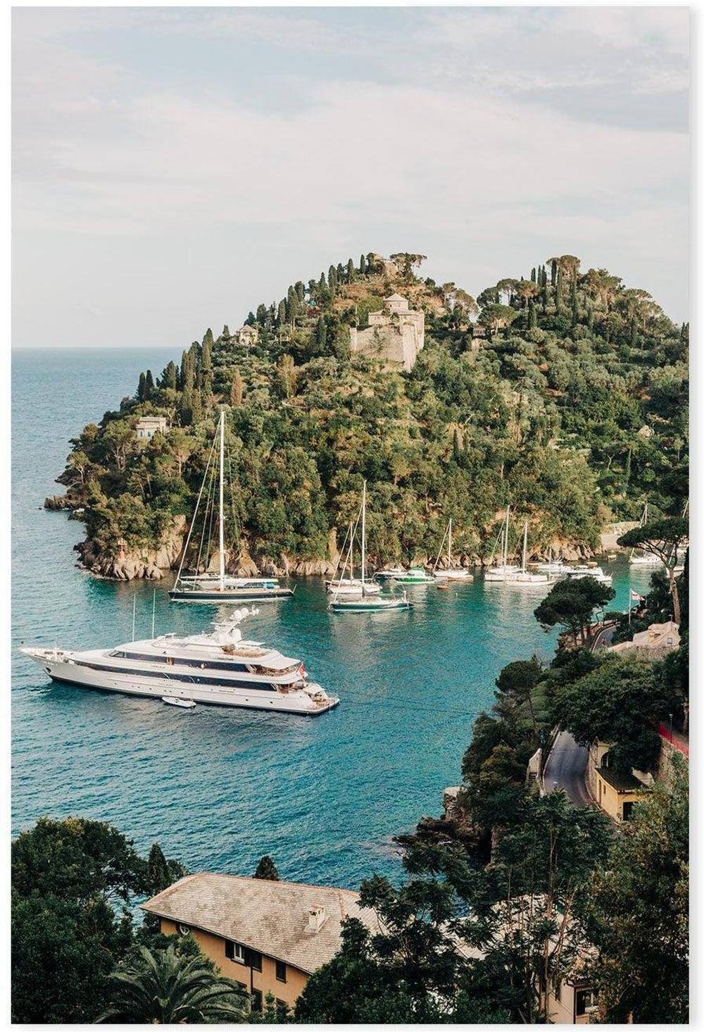 Portofino, Italy-Gioia-Prints-Framed-Canvas-Poster-GIOIA-WALL-ART
