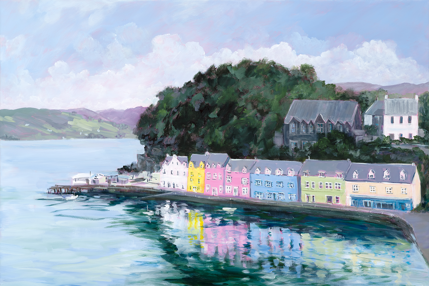 wall-art-print-canvas-poster-framed-Portree , By Meredith Howse-1