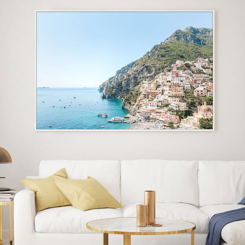 wall-art-print-canvas-poster-framed-Positano Dreaming, Positano, Italy , By Leggera Studio-2