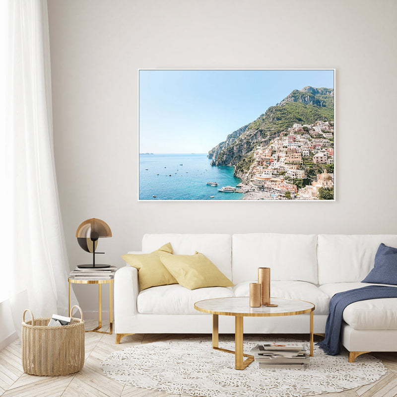 wall-art-print-canvas-poster-framed-Positano Dreaming, Positano, Italy , By Leggera Studio-7