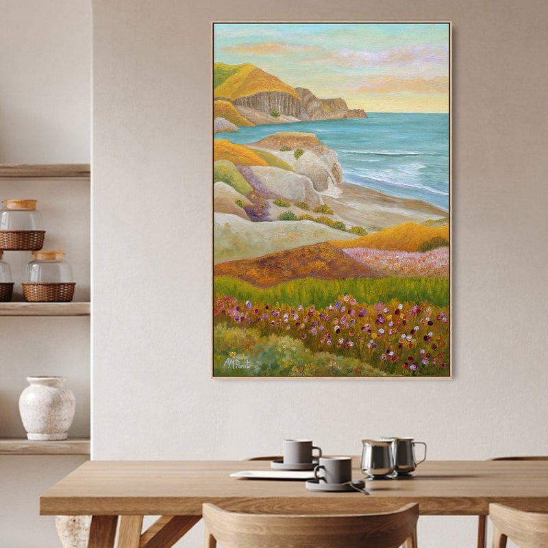 wall-art-print-canvas-poster-framed-Prairie By The Sea , By Angeles M. Pomata-2