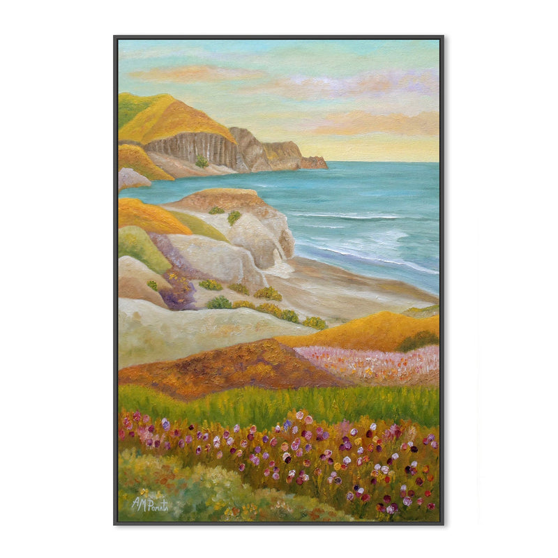 wall-art-print-canvas-poster-framed-Prairie By The Sea , By Angeles M. Pomata-3