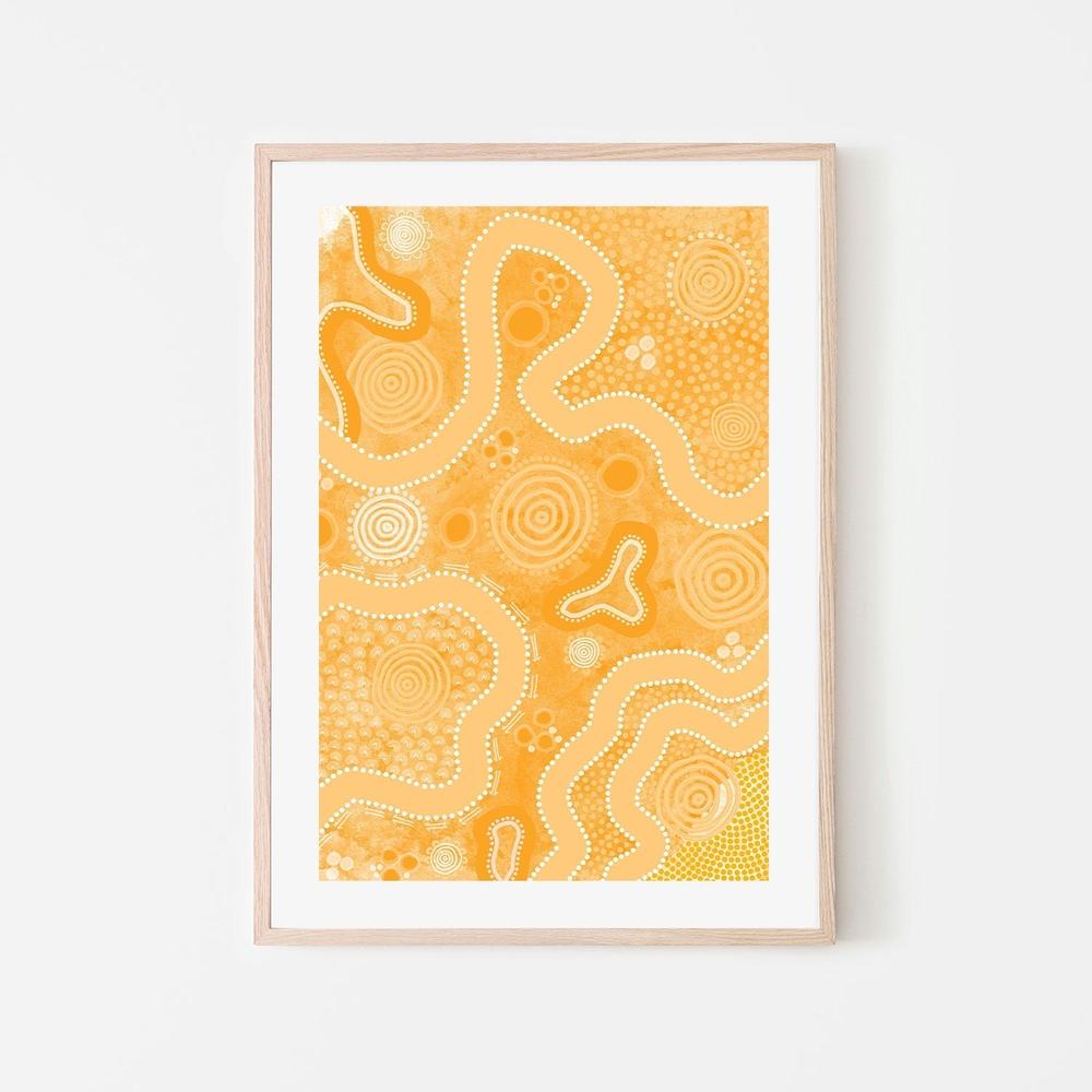 wall-art-print-canvas-poster-framed-Presence-by-Tulearah Shield-Gioia Wall Art