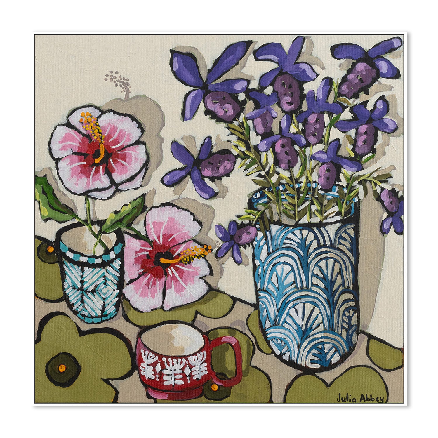 wall-art-print-canvas-poster-framed-Pretty Flowers-5