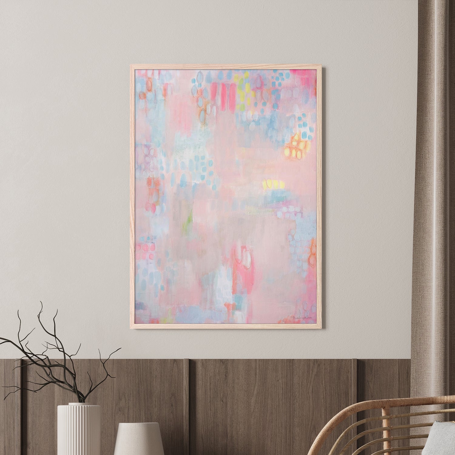 wall-art-print-canvas-poster-framed-Primavera, Style A-7