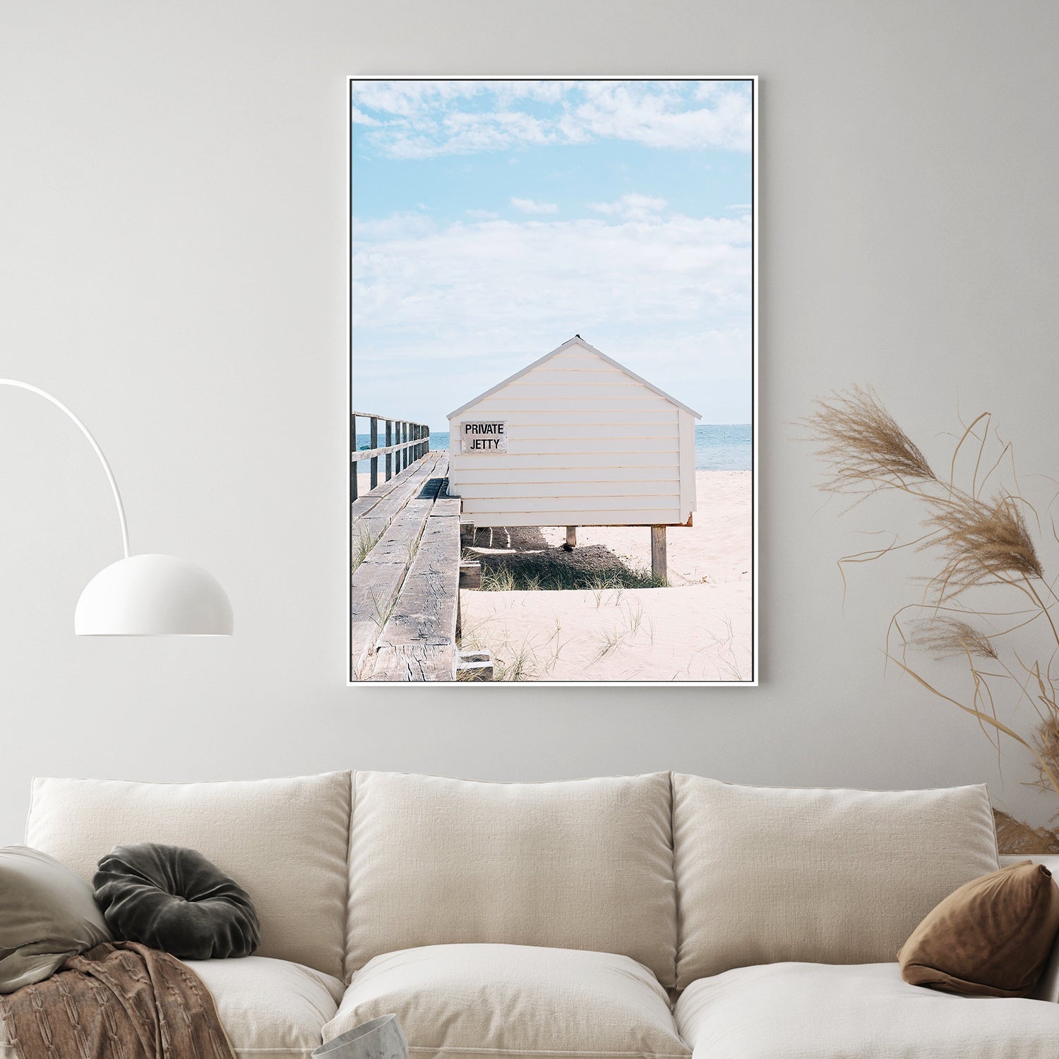 wall-art-print-canvas-poster-framed-Private Jetty , By Ilana Sallick-2