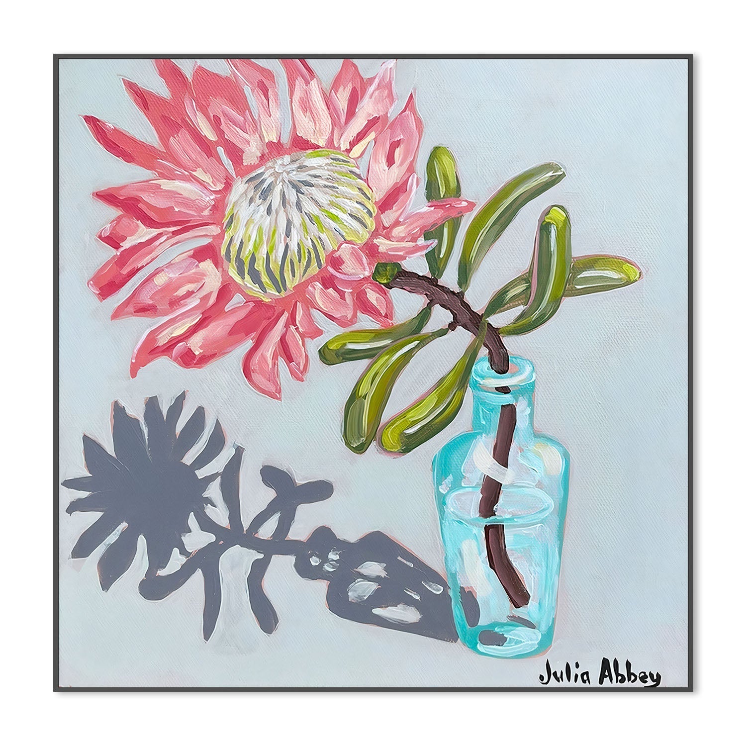 wall-art-print-canvas-poster-framed-Protea , By Julia Abbey-3
