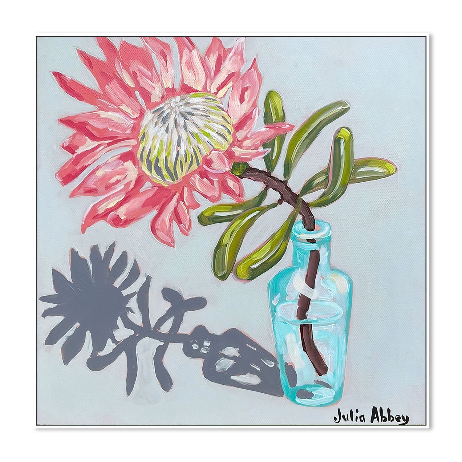 wall-art-print-canvas-poster-framed-Protea , By Julia Abbey-5