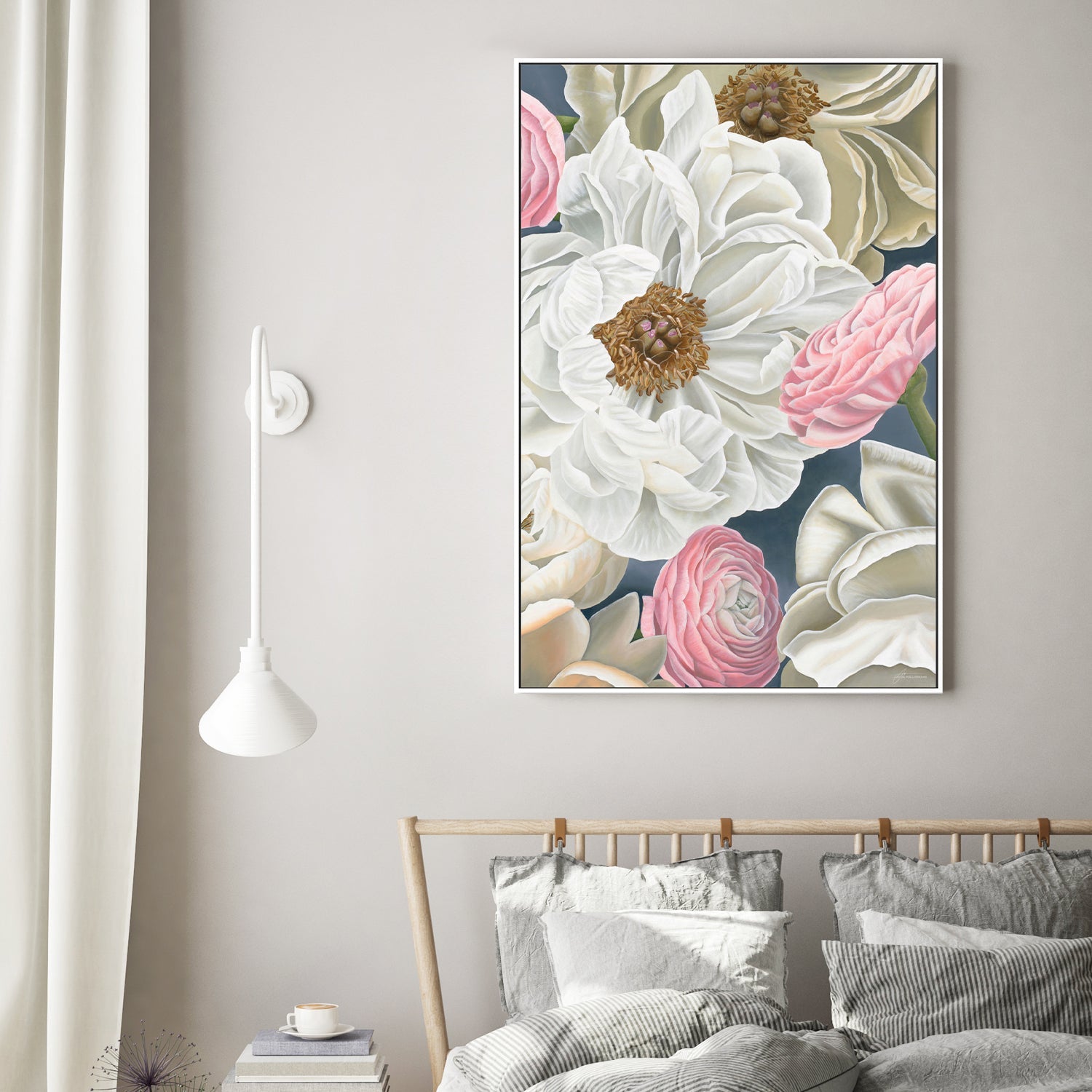 wall-art-print-canvas-poster-framed-Pure Peonies , By Jayda Koludrovic-2