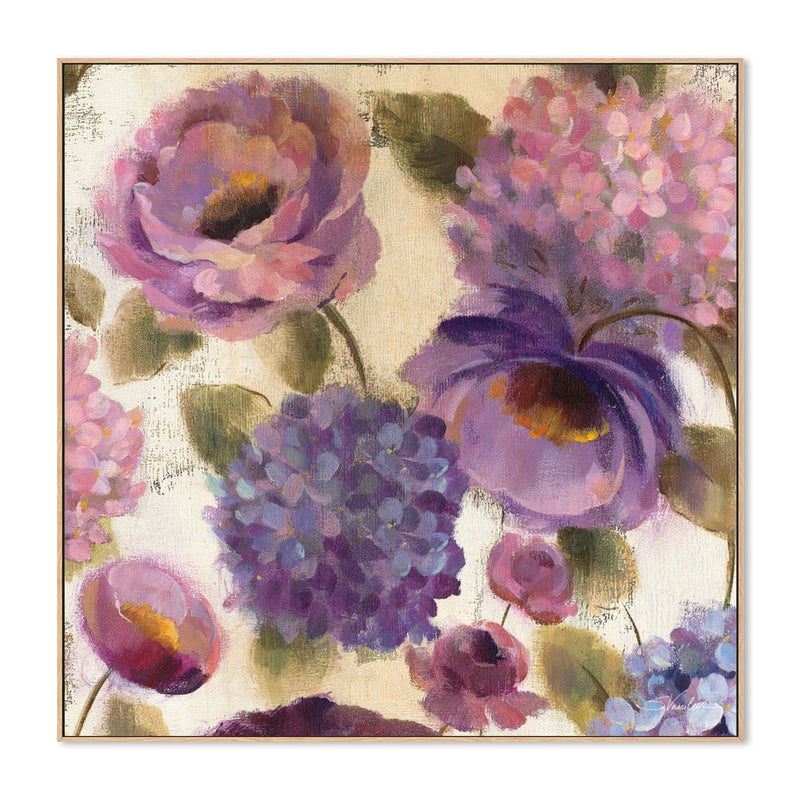 wall-art-print-canvas-poster-framed-Purple Flower Song, Style B-by-Silvia Vassileva-Gioia Wall Art