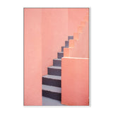wall-art-print-canvas-poster-framed-Purple Stairs, By Raisa Zwart-GIOIA-WALL-ART