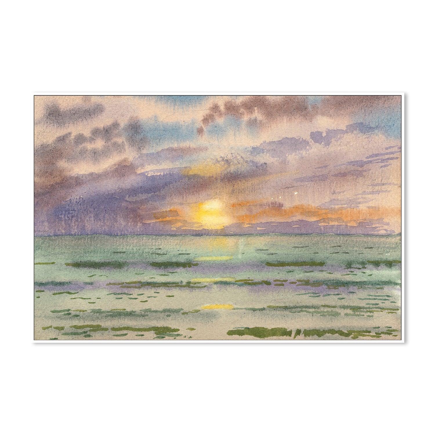 wall-art-print-canvas-poster-framed-PURPLE SUNRISE , By David Dallison-5