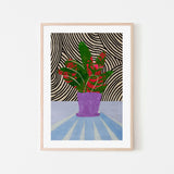 wall-art-print-canvas-poster-framed-Purple Vase , By Rogério Arruda-GIOIA-WALL-ART