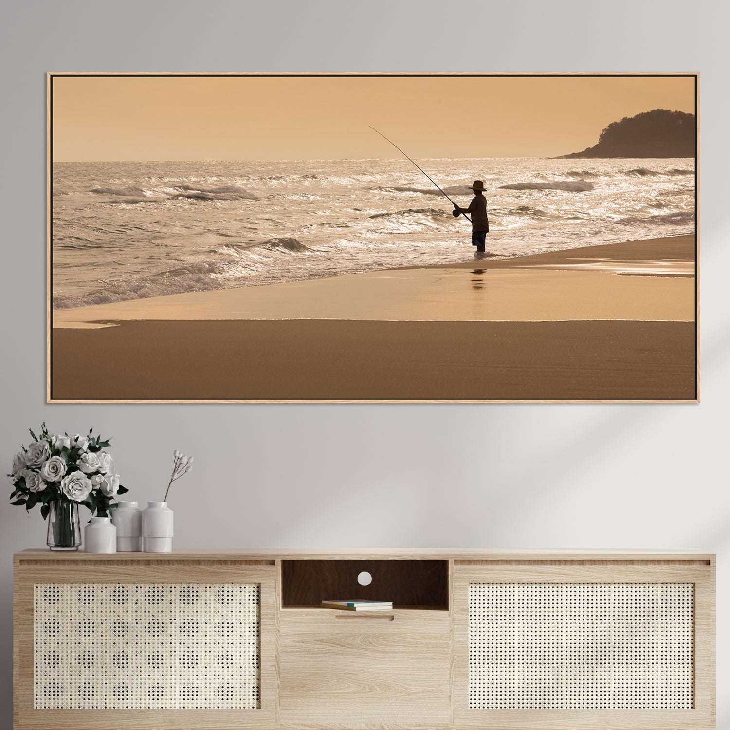 wall-art-print-canvas-poster-framed-Queensland, Fishing , By Christopher Cann-2