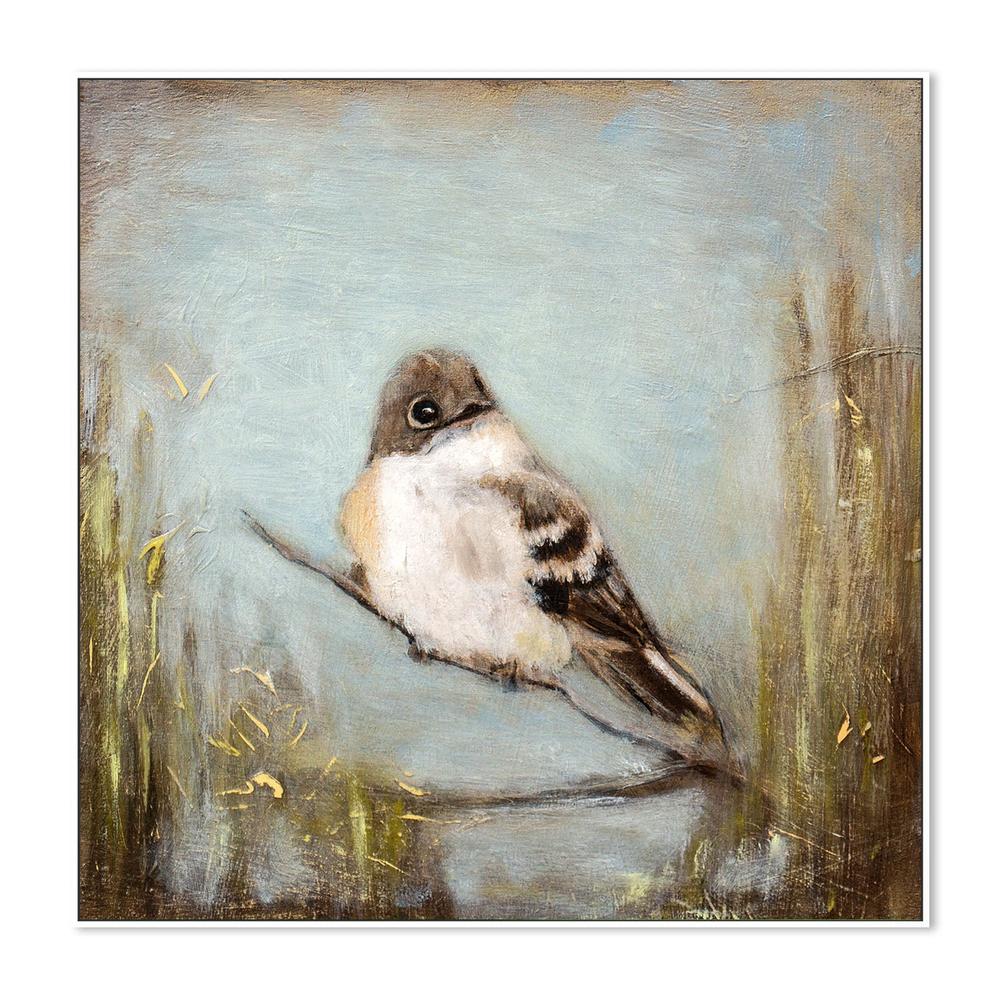 wall-art-print-canvas-poster-framed-Quiet Bird on Branch-5