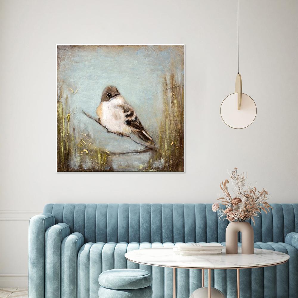 wall-art-print-canvas-poster-framed-Quiet Bird on Branch-9