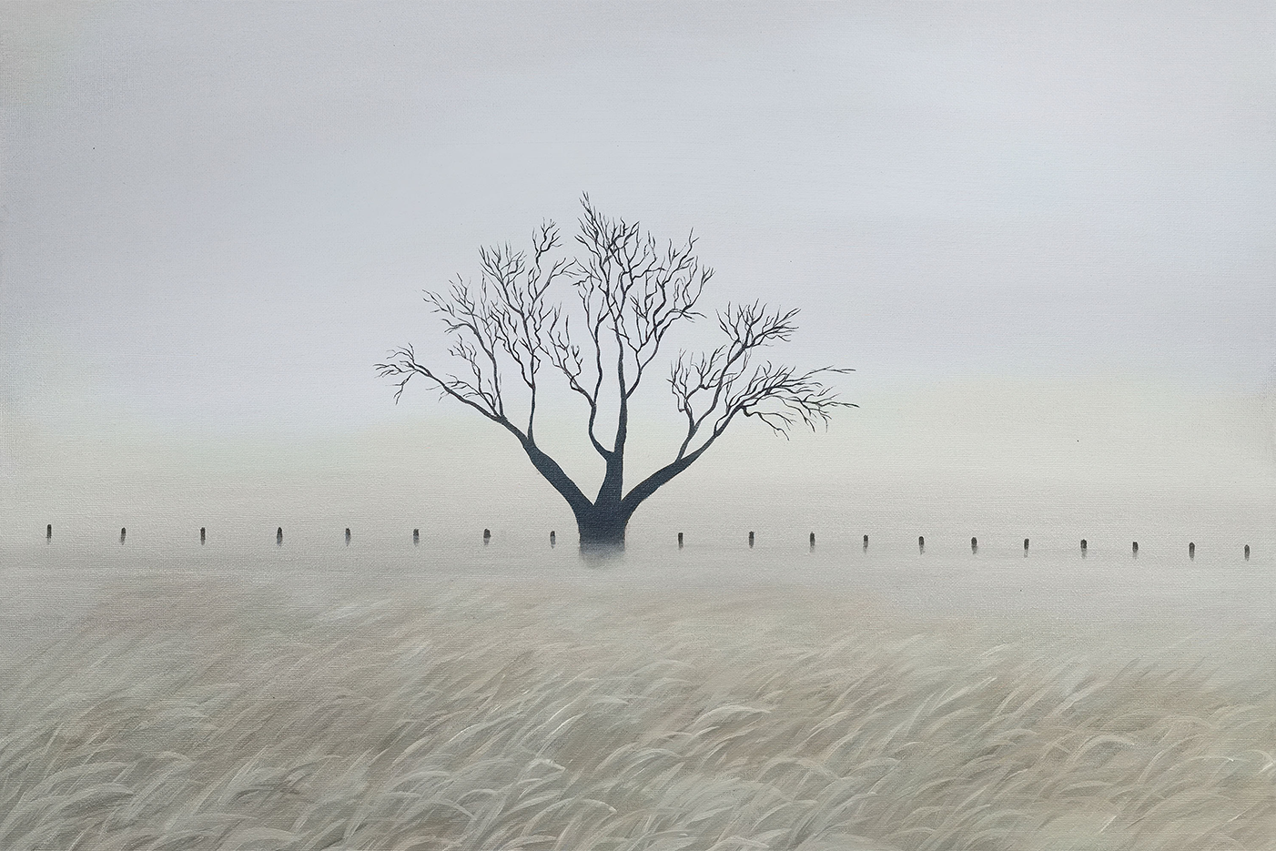 wall-art-print-canvas-poster-framed-Quiet Dawn , By Kelle Wright-1