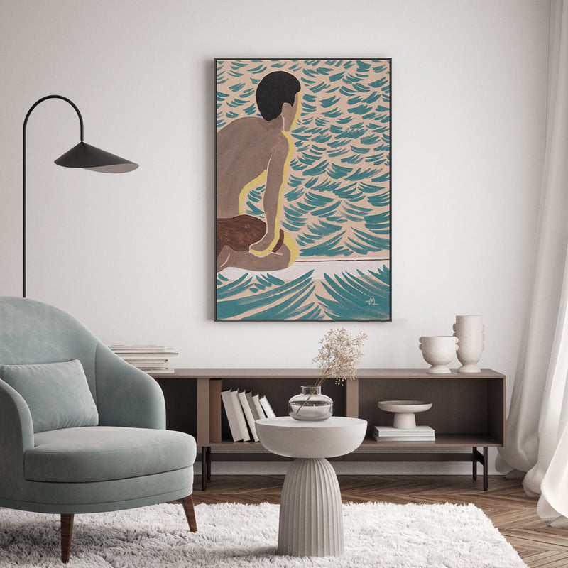 wall-art-print-canvas-poster-framed-Quiet Shores-GIOIA-WALL-ART